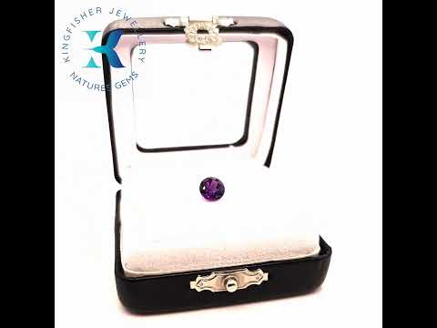 1.32 Ct Natural Amethyst – VVS – 7.04mm