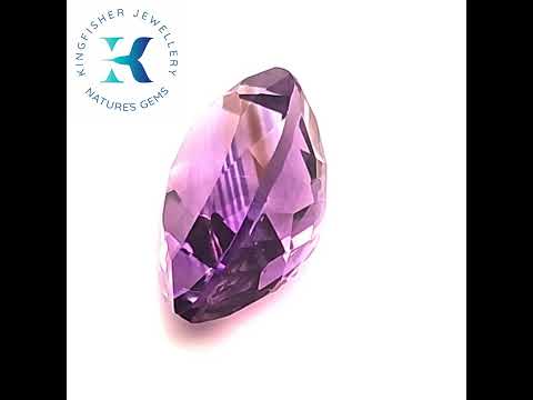 7.56 Ct Natural Amethyst – VS – 15.89 x 11.00mm