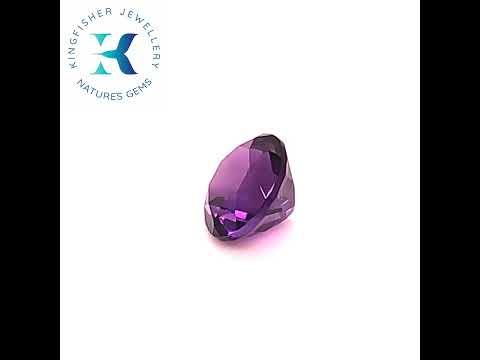 1.32 Ct Natural Amethyst – VVS – 7.04mm