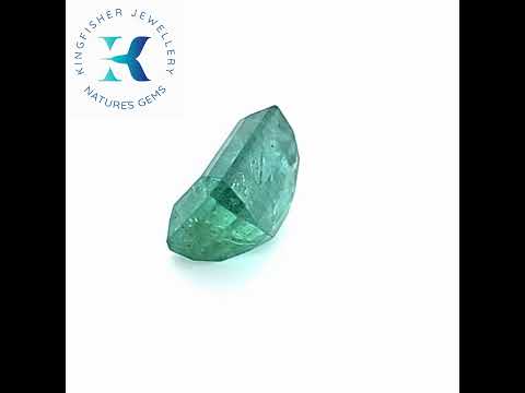 Certified 1.98 Ct Zambian Emerald – SI1 – 7.60 x 6.90mm