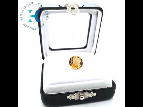 4.87 Carat Natural Citrine - VVS – 11.20mm