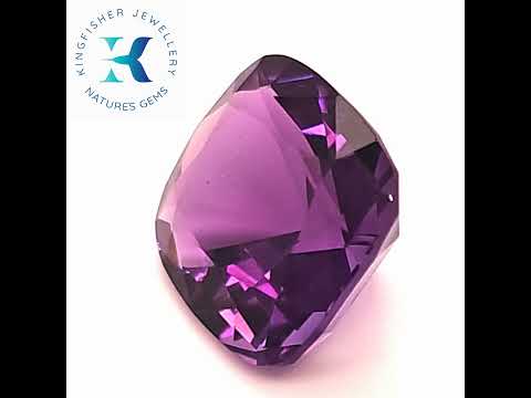 13.25 Ct Natural Amethyst – VVS – 16.58 x 14.22mm