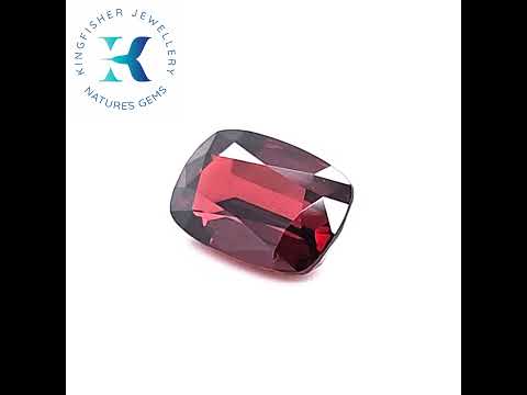 4.32 Ct Natural Rhodolite Garnet - VS – 11.90 x 8.50mm