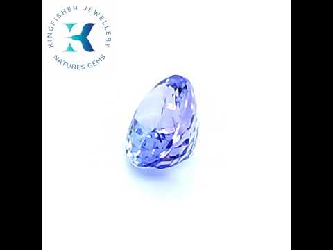 3.59 Ct Natural Tanzanite AA – VVS – 11.90 x 9.10mm