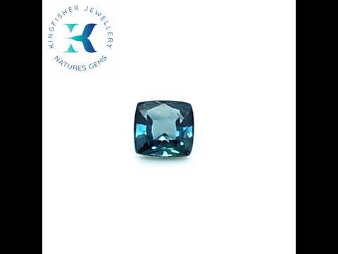 0.84 Ct Natural Teal Sapphire – VVS – 5.11 x 5.04mm