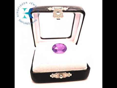 7.05 Ct Natural Amethyst – VVS – 14.99 x 10.97mm