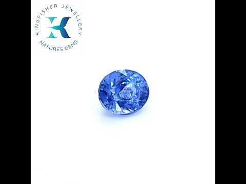 1.25 Ct Natural Blue Sapphire – I1 – 6.27 x 5.25mm