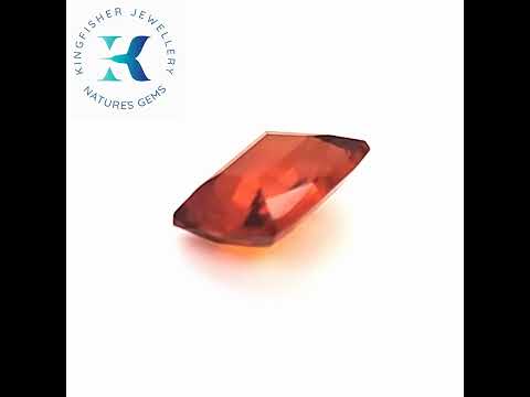 Hessonite Garnet Ring