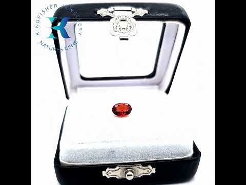 Zodiac Spessartite Garnet for Aquarius