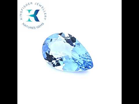 Aquamarine Engagement Ring