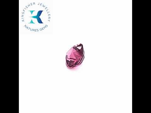 0.84 Ct Natural Rhodolite Garnet – SI1 – 5.60mm