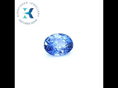 1.32 Ct Natural Blue Sapphire – SI2 – 6.93 x 5.49mm