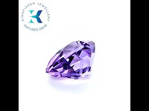 3.94 Ct Natural Amethyst– VVS – 10.43mm