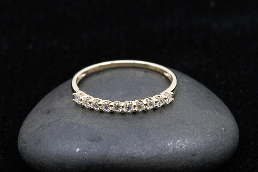Diamond Half Eternity Wedding Ring