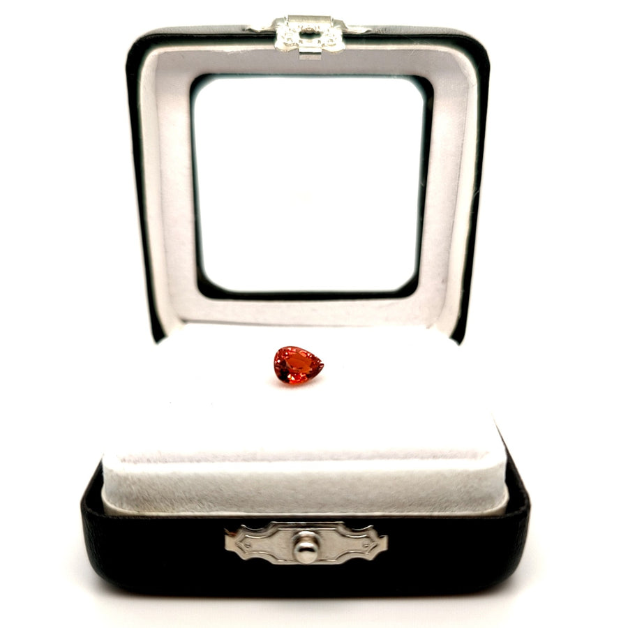 1.71 Ct Spessartite Garnet VVS Pear Cut – 7.30mm