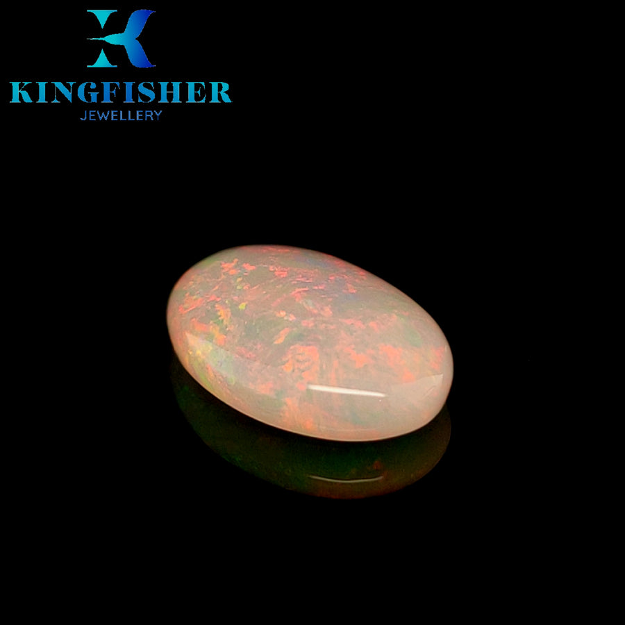 11.41 Ct Solid Welo opal – Brilliant flash of bright colours – 23.20mm