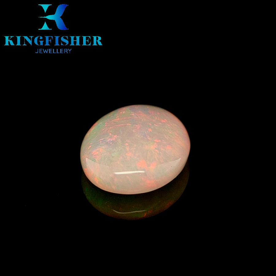 11.41 Ct Solid Welo opal – Brilliant flash of bright colours – 23.20mm