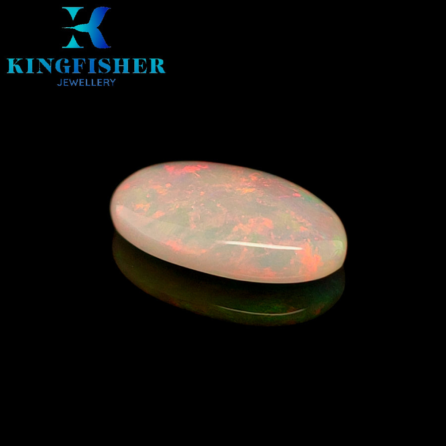 11.41 Ct Solid Welo opal – Brilliant flash of bright colours – 23.20mm