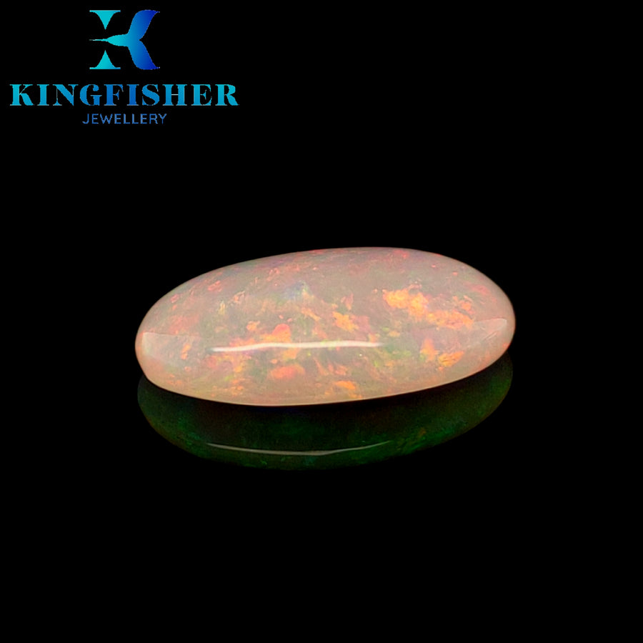 11.41 Ct Solid Welo opal – Brilliant flash of bright colours – 23.20mm