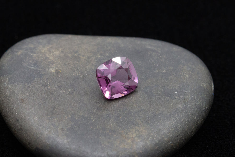 2.22 Ct Pink Spinel Cushion Cut – AA+ Grade Stone 7.70mm