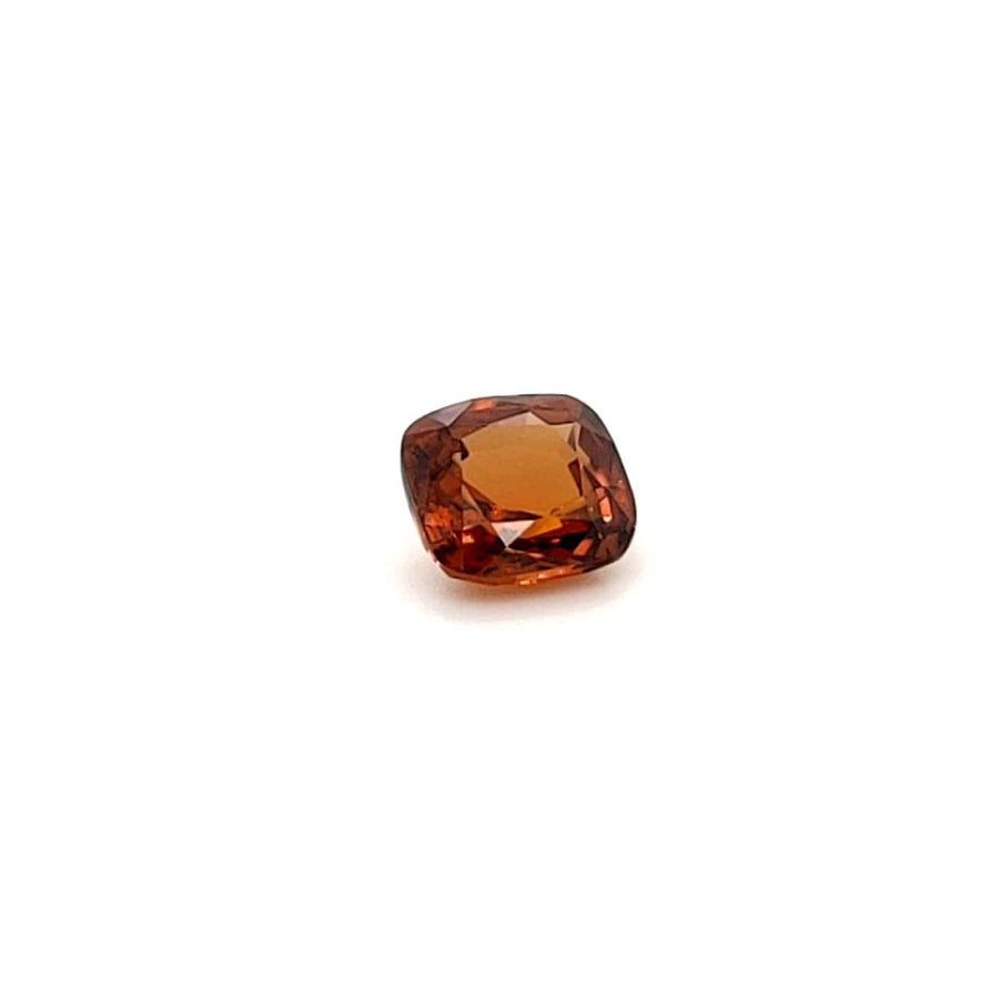 2.80 Ct Natural Red Zircon - VVS Cushion Cut - No Treatment - 7.10mm