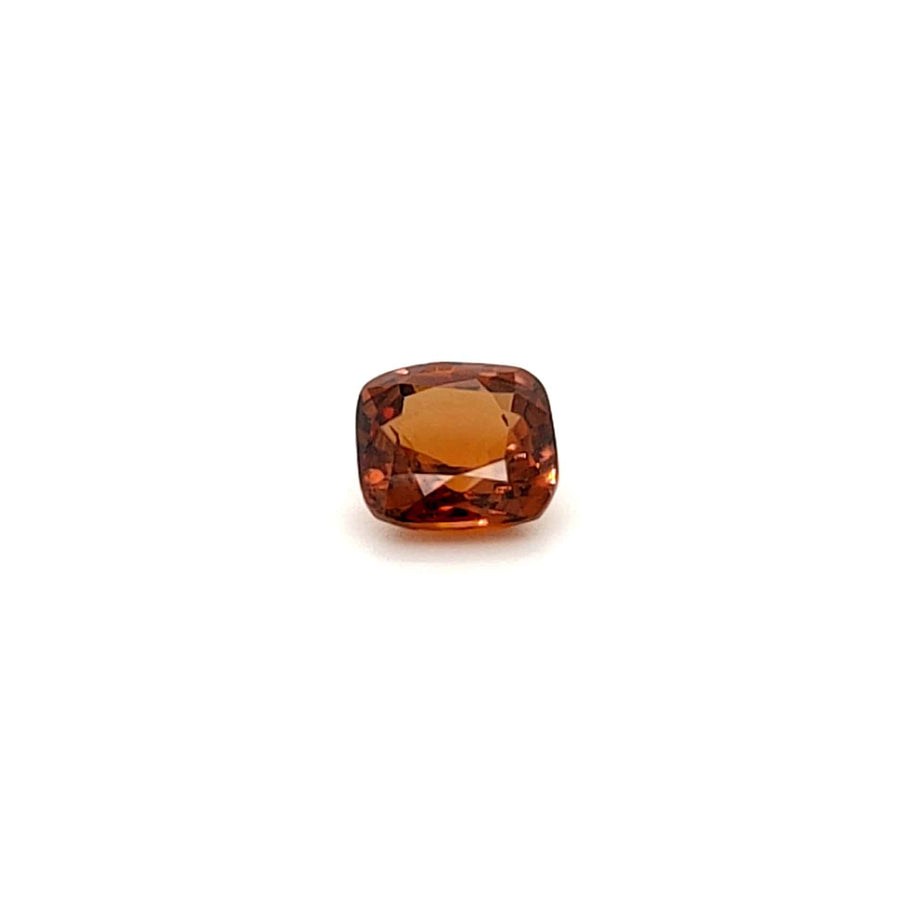 2.80 Ct Natural Red Zircon - VVS Cushion Cut - No Treatment - 7.10mm