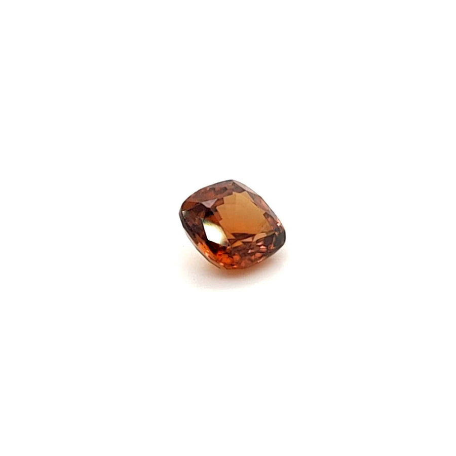 2.80 Ct Natural Red Zircon - VVS Cushion Cut - No Treatment - 7.10mm