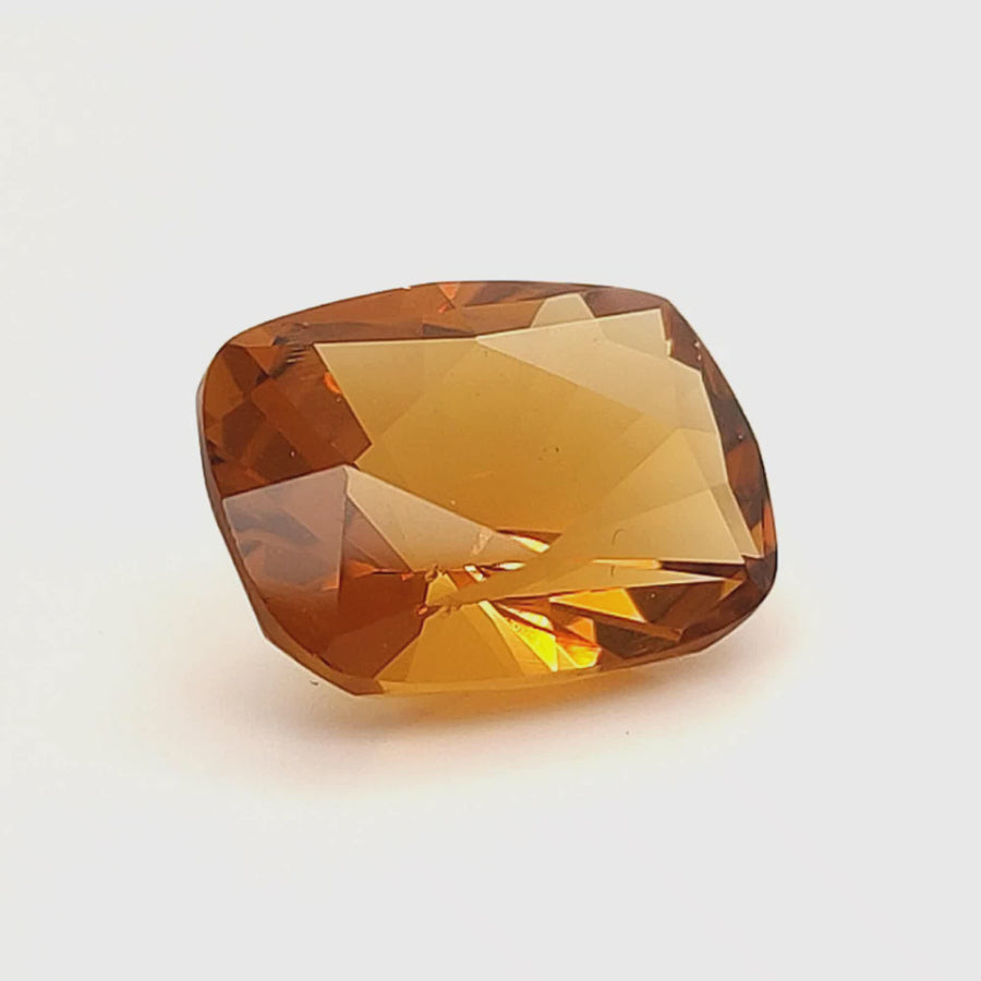 Natural Citrine Cushion Cut 