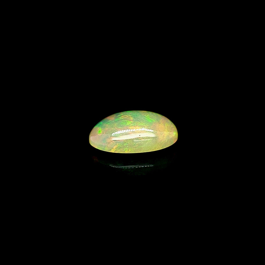 3.21 Ct Solid Welo opal – Natural bright multicoloured opal – 13.70mm