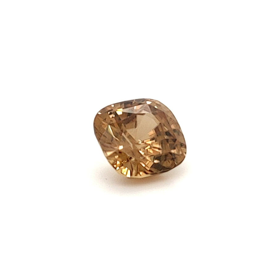 5.08 Ct Natural Yellow Zircon - VS Cushion Cut - No Treatment - 9.20mm