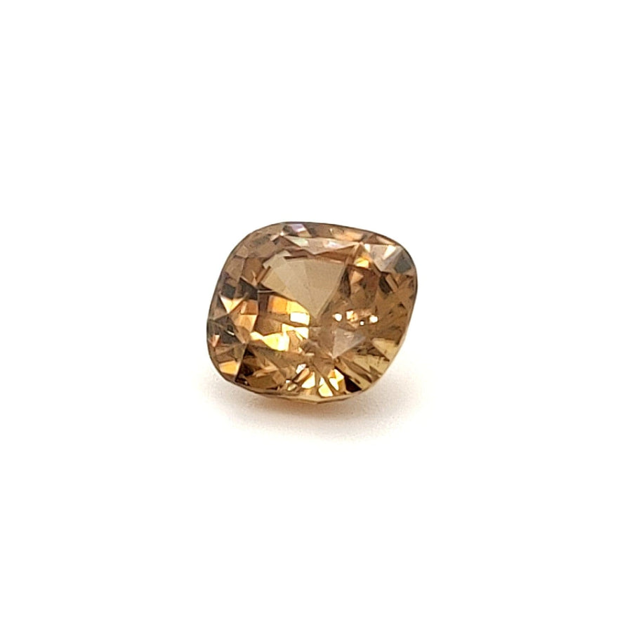 5.08 Ct Natural Yellow Zircon - VS Cushion Cut - No Treatment - 9.20mm