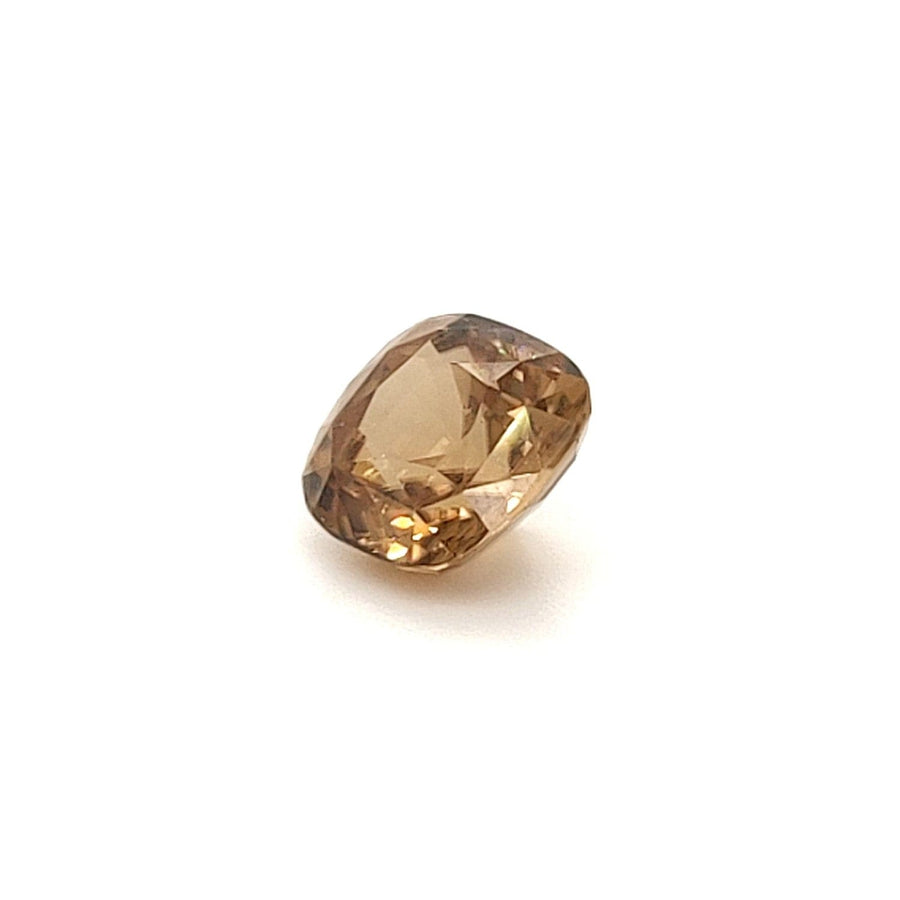 5.08 Ct Natural Yellow Zircon - VS Cushion Cut - No Treatment - 9.20mm