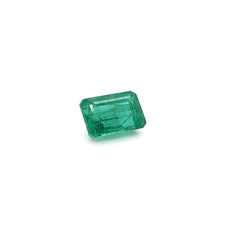 Certified 1.98 Ct Zambian Emerald – Emerald cut VS – Minor oil - 7.60mm