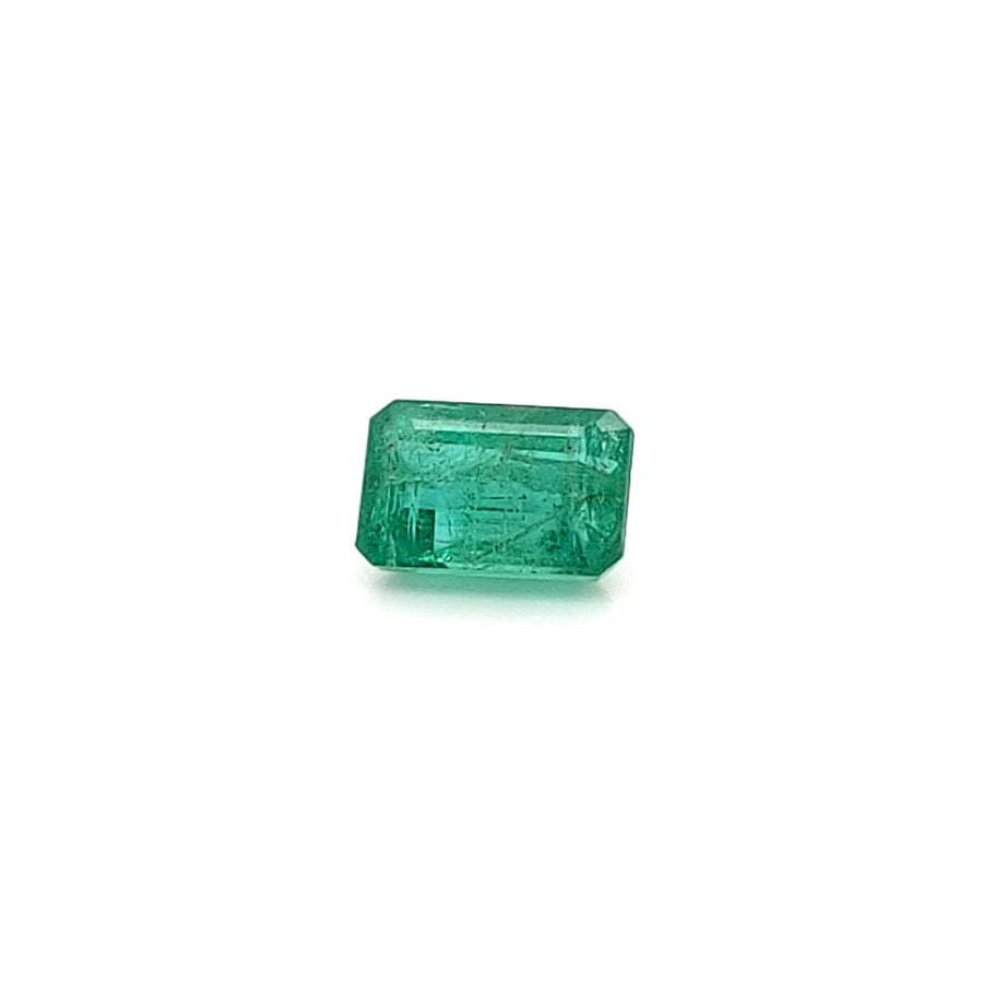 Certified 1.98 Ct Zambian Emerald – Emerald cut VS – Minor oil - 7.60mm