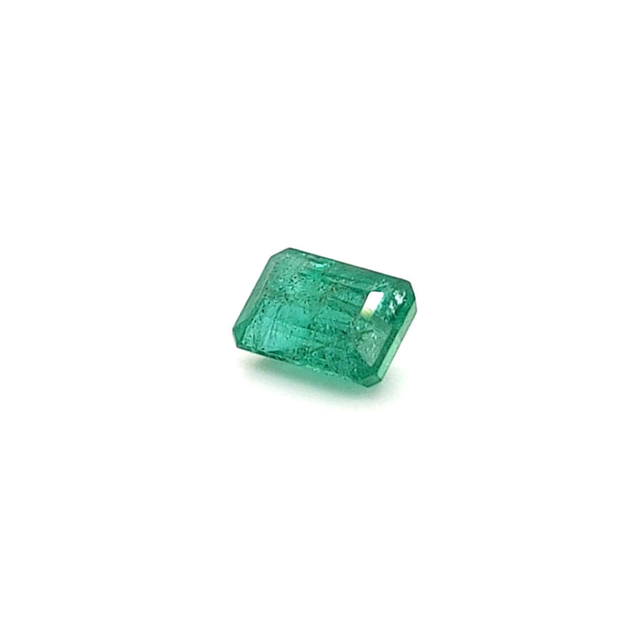 Certified 1.98 Ct Zambian Emerald – Emerald cut VS – Minor oil - 7.60mm