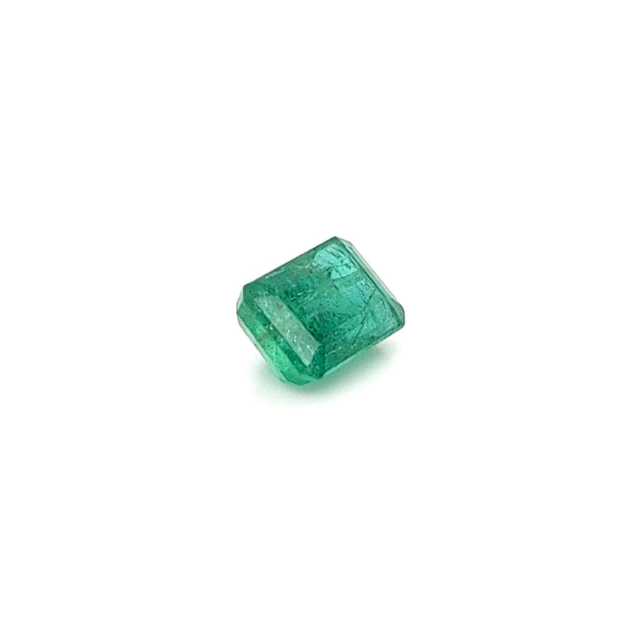 Certified 1.98 Ct Zambian Emerald – Emerald cut VS – Minor oil - 7.60mm