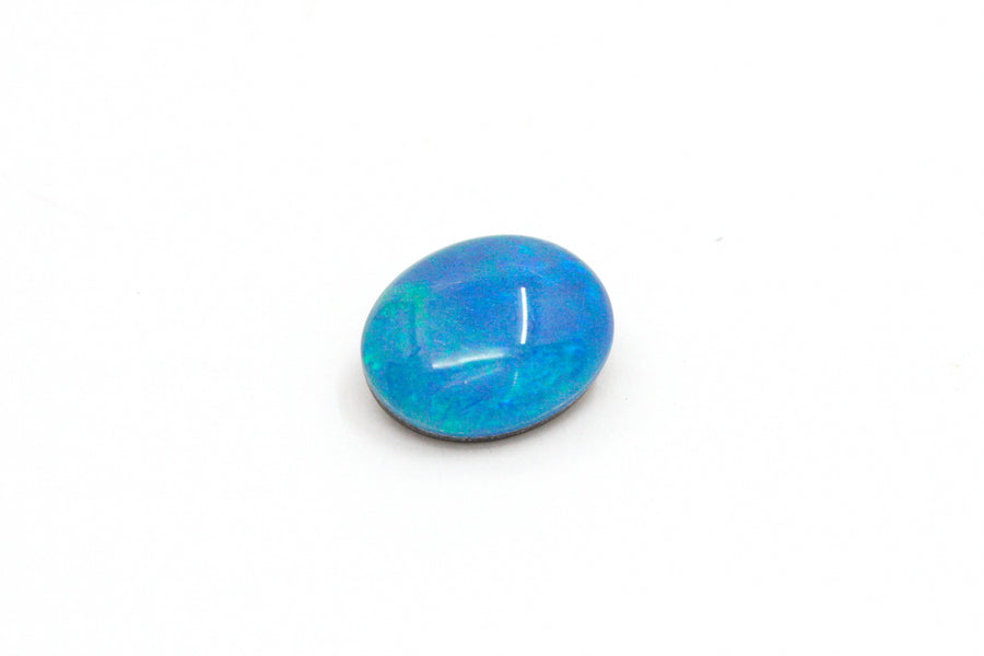 3.30 Ctw Lightning Ridge Black Opal Triplet - 12.00mm