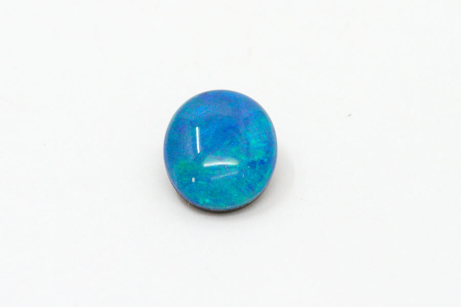 3.30 Ctw Lightning Ridge Black Opal Triplet - 12.00mm