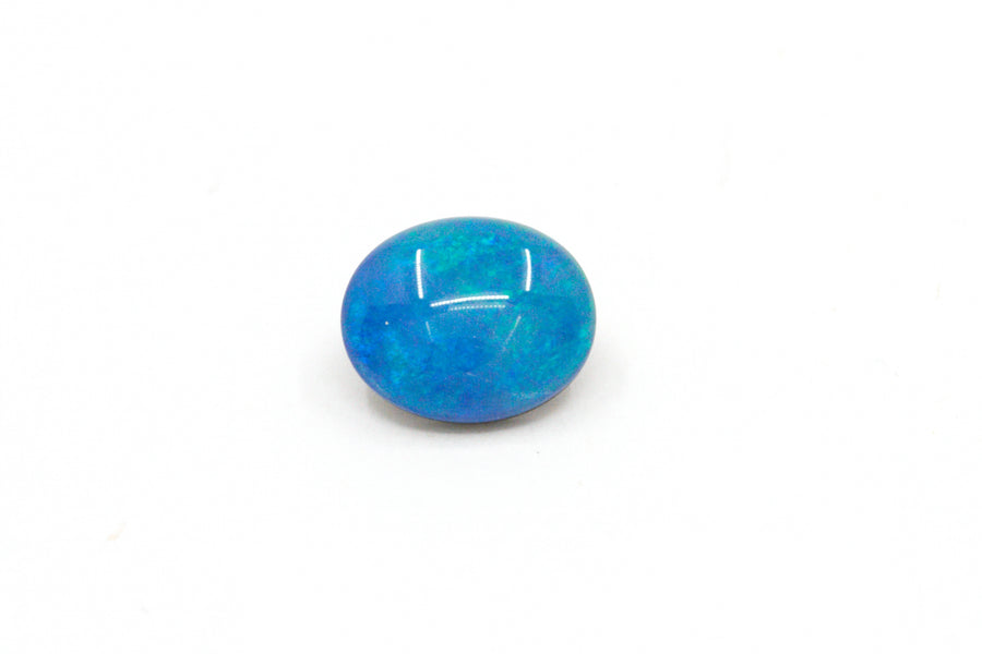 3.30 Ctw Lightning Ridge Black Opal Triplet - 12.00mm