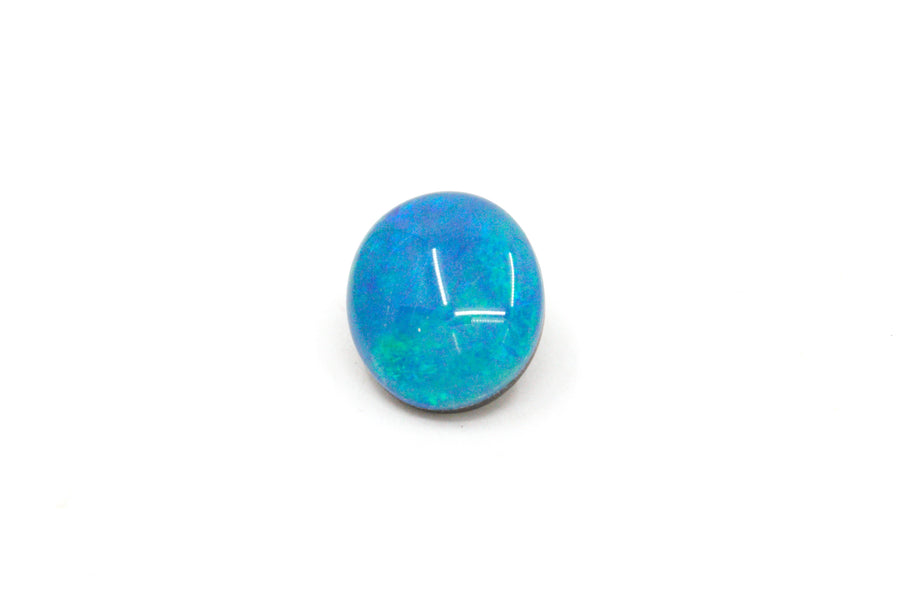 3.30 Ctw Lightning Ridge Black Opal Triplet - 12.00mm