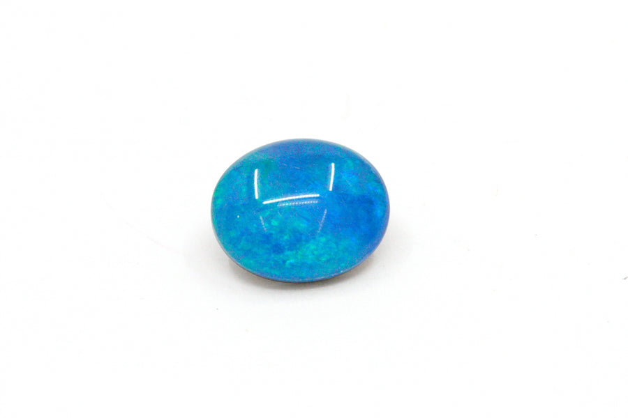 3.30 Ctw Lightning Ridge Black Opal Triplet - 12.00mm