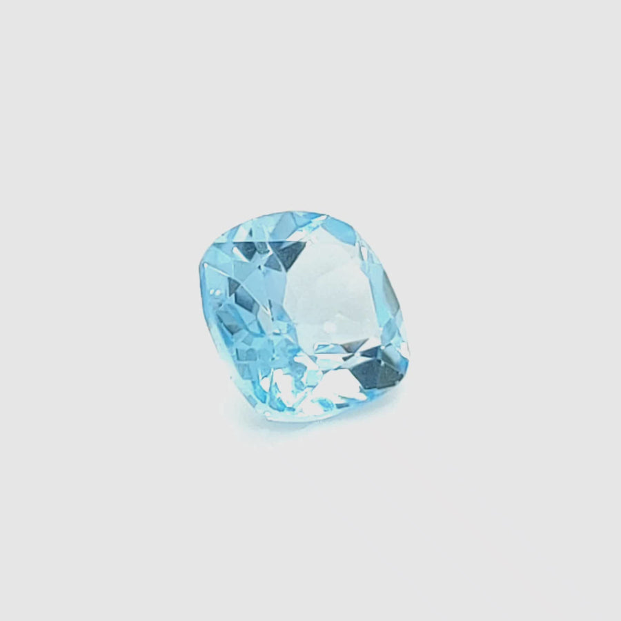 Natural Swiss Blue Topaz